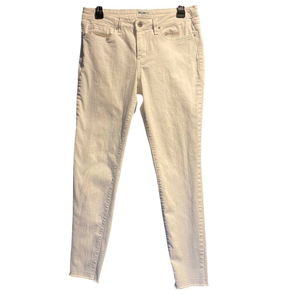 William Rast Size 29 White denim pants Skinny fit Coastal Beach Summer